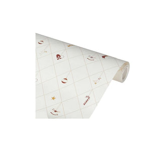 Gavepapir med julemotiver 5 m