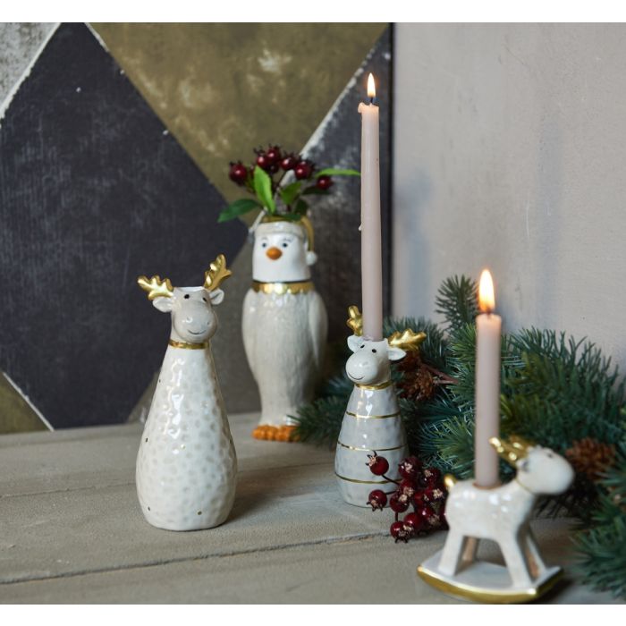 Vase Rensdyr 16 cm høj