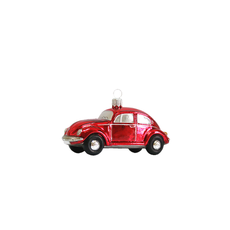 Julekugle Volkswagen Bil rød