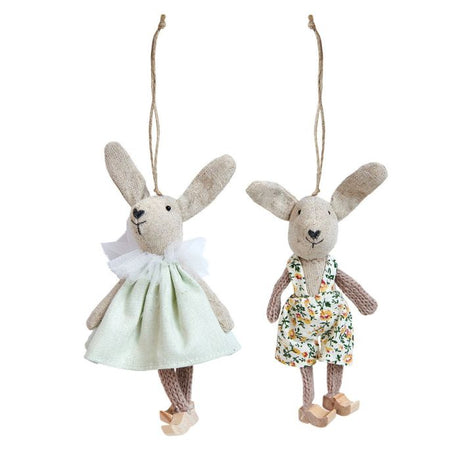 Speedtsberg Lulu og Nico iklædt forårstøj