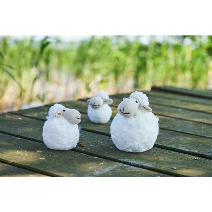 Speedtsberg Får med pels 9 cm højt