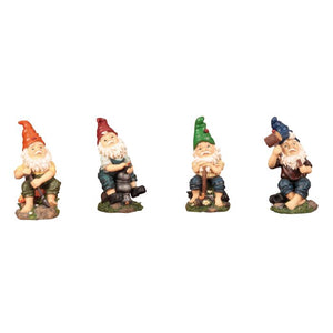 Havenisse 22 cm høj slidstærke i 4 forskellige varianter. 