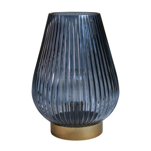 Speedtsberg Lampe med LED blå med riller