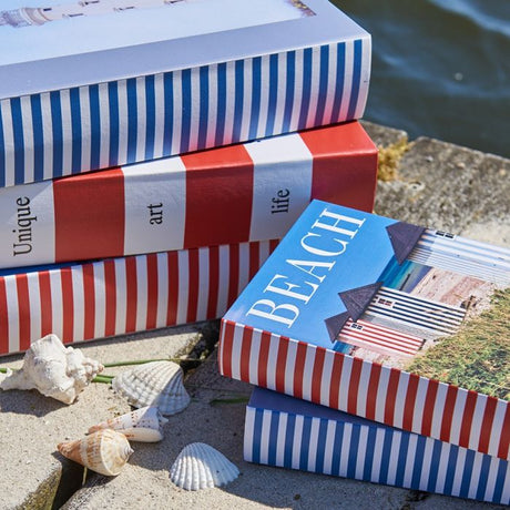 Speedstberg æsker udformet som bøger