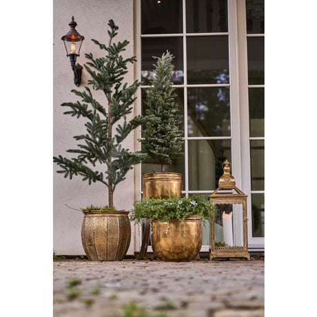 Lanternesæt guldfarvet