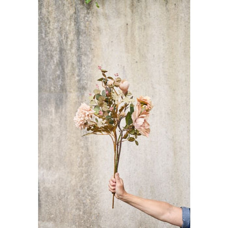 Rose stilk 46 cm lyserød