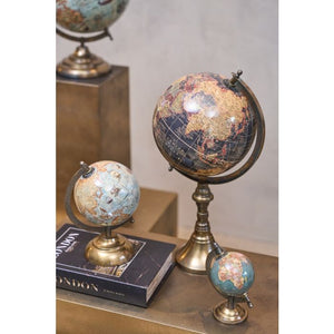 Globus med fod 15 cm høj