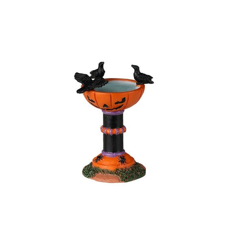 Jack O Lantern Birdbath