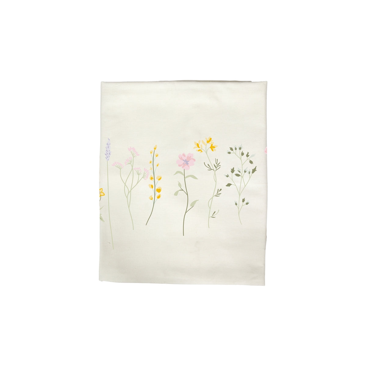 Dug med blomsterbroderi 140 cm x 240 cm fra Speedtsberg