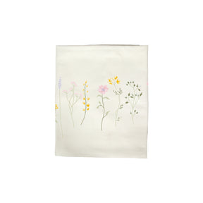 Dug med blomsterbroderi 140 cm x 240 cm fra Speedtsberg