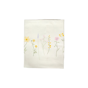 Dug med blomsterbroderi 140 cm x 360 fra Speedtsberg