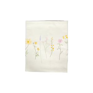 Dug med blomsterbroderi 140 cm x 360 fra Speedtsberg