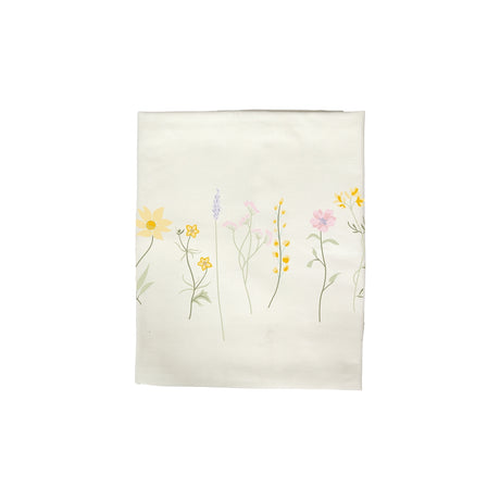 Dug med blomsterbroderi 140 cm x 360 fra Speedtsberg