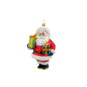 Julekugle Julemand med gaver