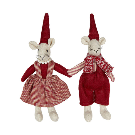 Noa & Nelli fabric figures with magnetic paws, 14 cm tall, from Speedtsberg
