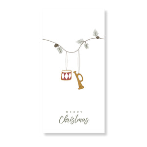 Paper napkins with instruments from Speedtsberg