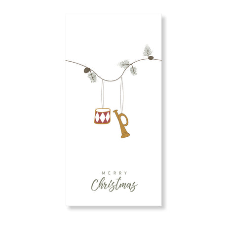 Paper napkins with instruments from Speedtsberg