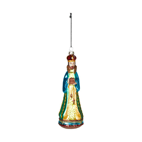 Glass Christmas bauble 'Balthazar' (the Wise Man) from Speedtsberg
