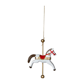 Christmas ornament with carousel horse from Speedtsberg