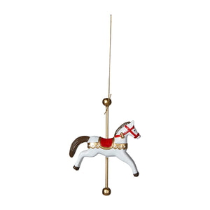 Christmas ornament with carousel horse from Speedtsberg