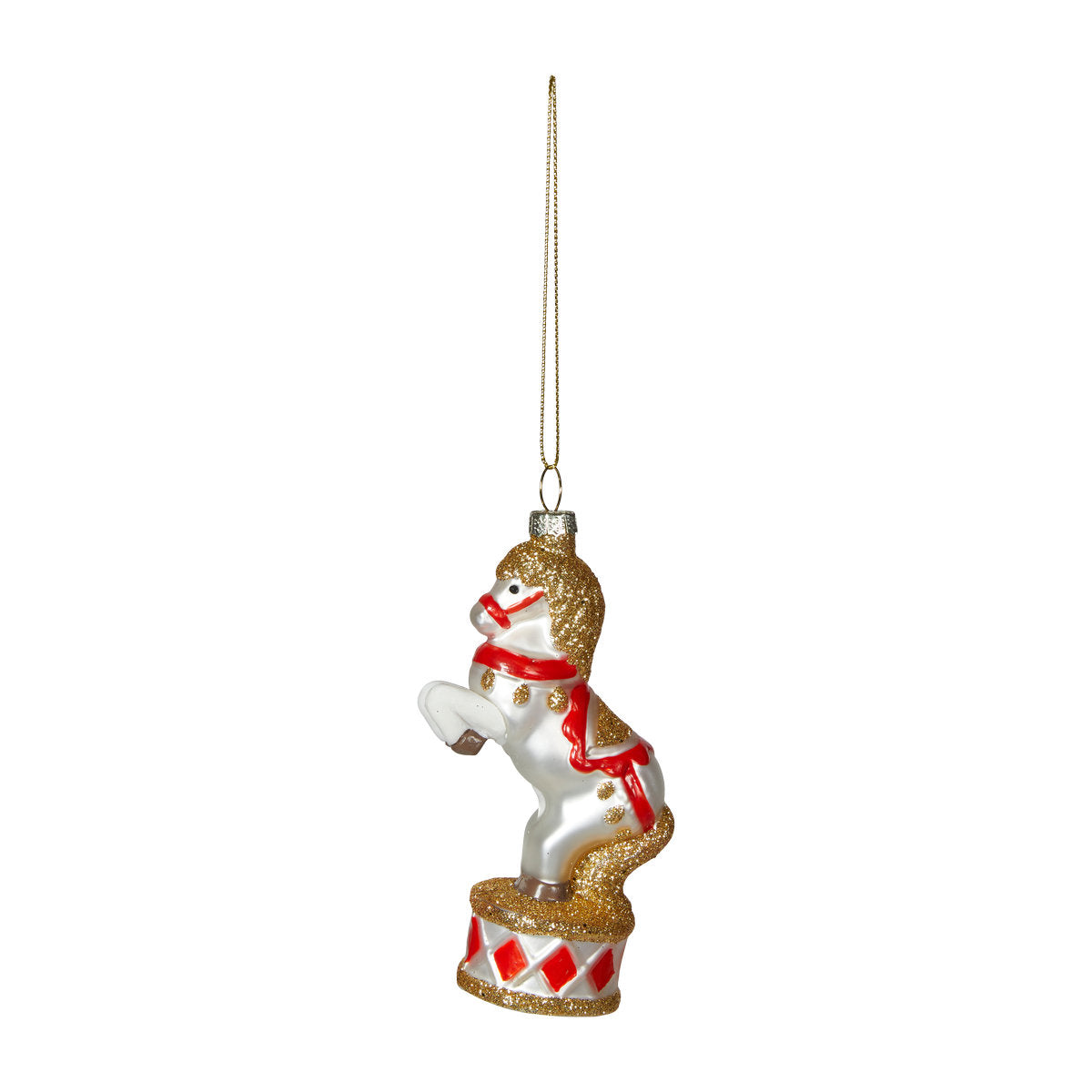 Julekugle cirkushest 12 cm høj
