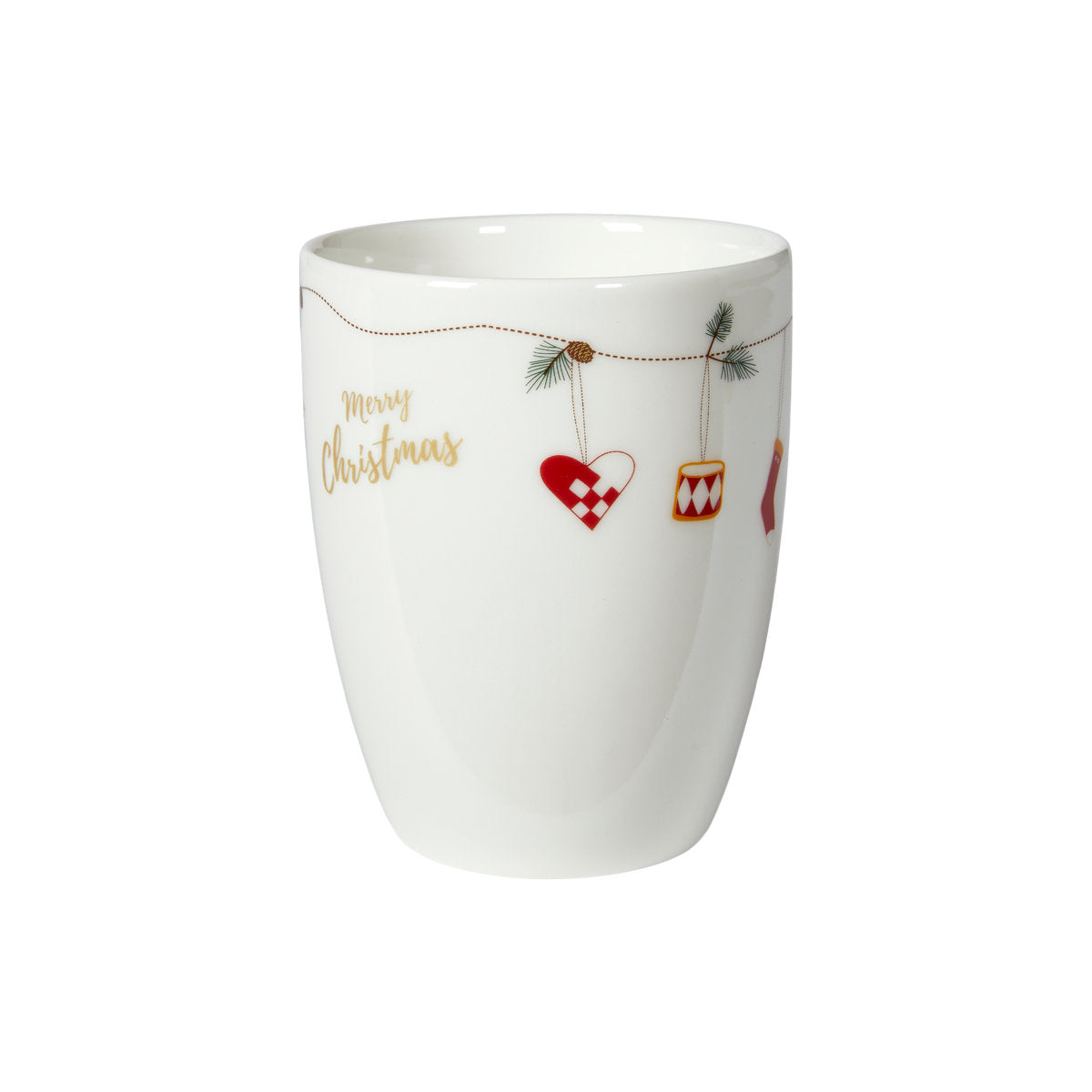 Porcelain mug with Christmas garland from Speedtsberg