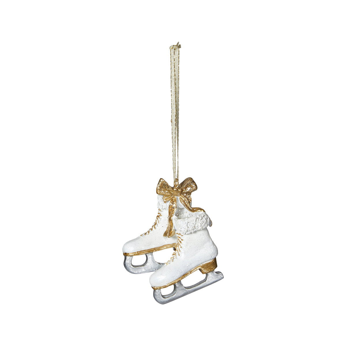 Ice skates Christmas ornament from Speedtsberg, made of polyresin