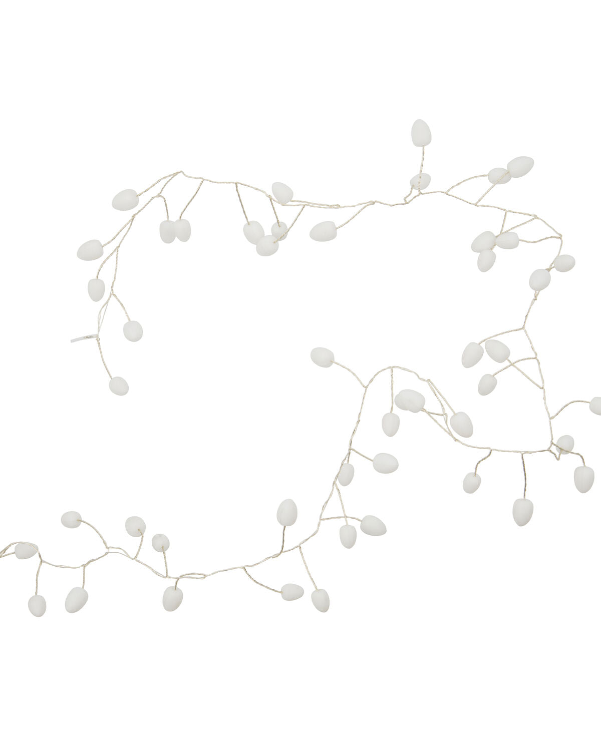 Cher string lights in white and silver, 250 cm long, from House Doctor
