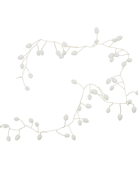 Cher string lights in white and silver, 250 cm long, from House Doctor