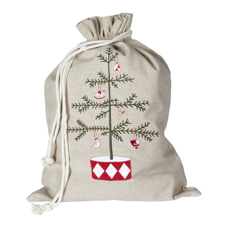 Embroidered Christmas sack, 56 cm high, from Speedtsberg