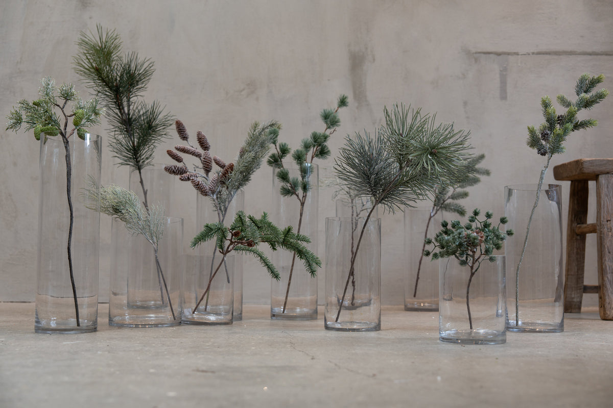 Cylinder vase with a wide selection of Speedtsberg artificial branches