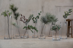 Cylinder vase with a wide selection of Speedtsberg artificial branches