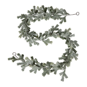 Snow-dusted spruce garland, 183 cm long, from Speedtsberg