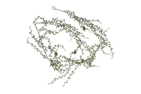 Cedar garland with snow and pine cones, 183 cm long from Speedtsberg