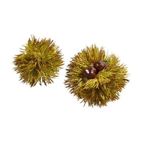 Artificial decorative chestnuts, 2-pack from Speedtsberg