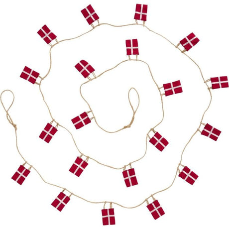 Ib Laursen flagranke med 20 flag