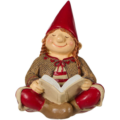 Ribenissen Signe with Christmas book from Ib Laursen