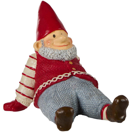 Ribenisserne Eigil sitting gnome from Ib Laursen