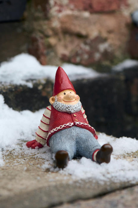 Sitting Ribe gnome named Eigil from Ib Laursen