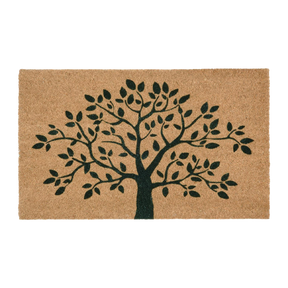 Ib Laursen dørmåtte i kokos med Livets træ