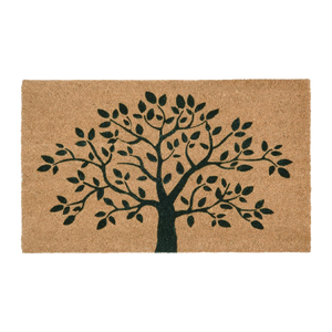 Ib Laursen dørmåtte i kokos med Livets træ