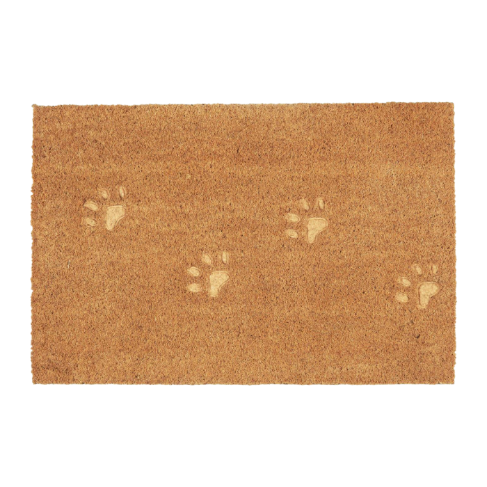 Dørmåtte med hundepoter – Ib Laursen kokosmåtte
