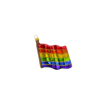 Julekugle Regnbueflag
