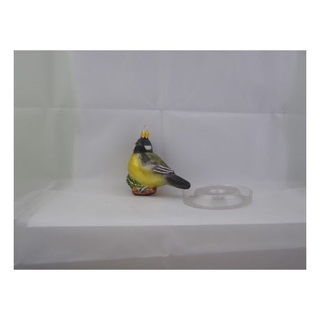 Black-capped chickadee Christmas ornament