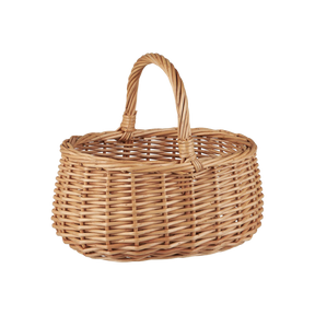 Ib Laursen opbevaringskurv med hank i pil