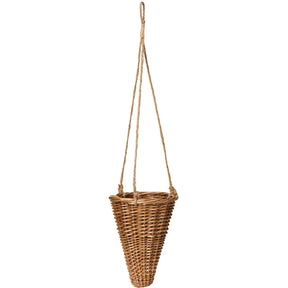 Kurv kegleformet til foderkugler med jutesnor fra Ib Laursen