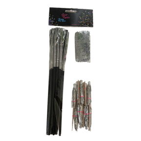 Partypose med sugerør og paraplyer