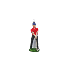 Julekugle Golfspiller