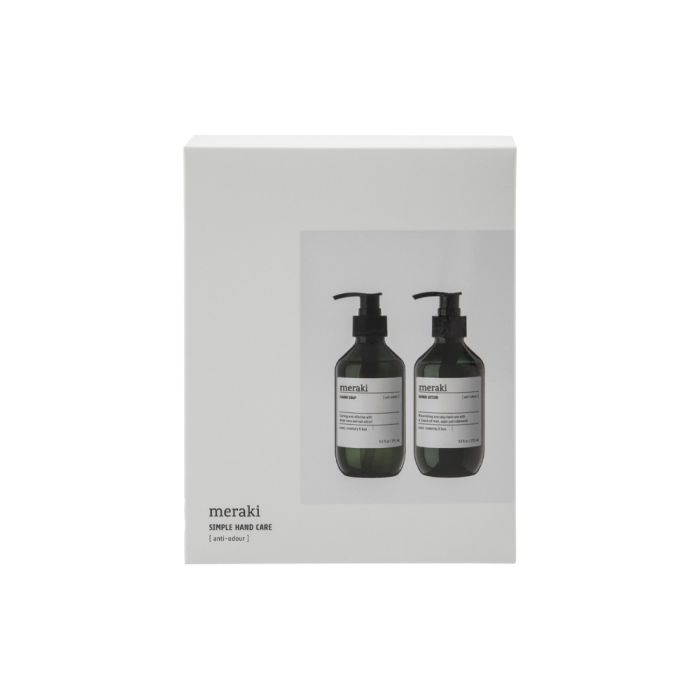 Gaveæske Meraki med håndsæbe og håndlotion