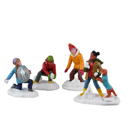 Snowball Battles Set Of 4